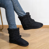 Willow | Cozy Fold-Cuff Boots