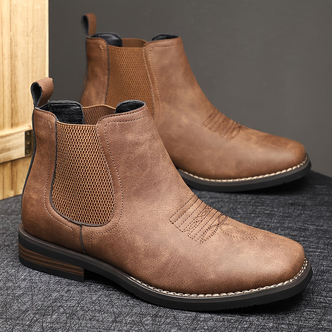 Rufus | Refined Chelsea Ankle Boots