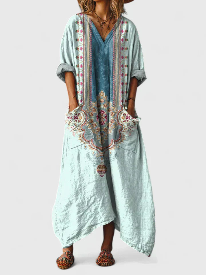 Aurora | Elegant Oversized Pocket Dress