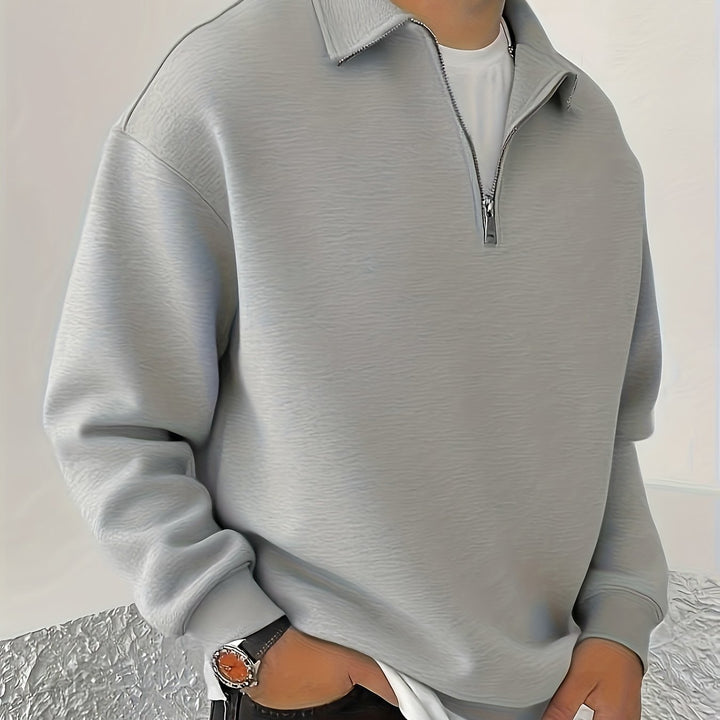 Hayden | Refined Half-Zip Sweatshirt