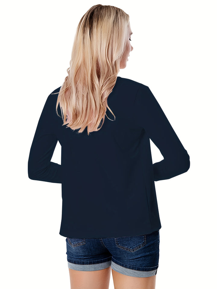 Yvonne | Open-Front Longline Jacket