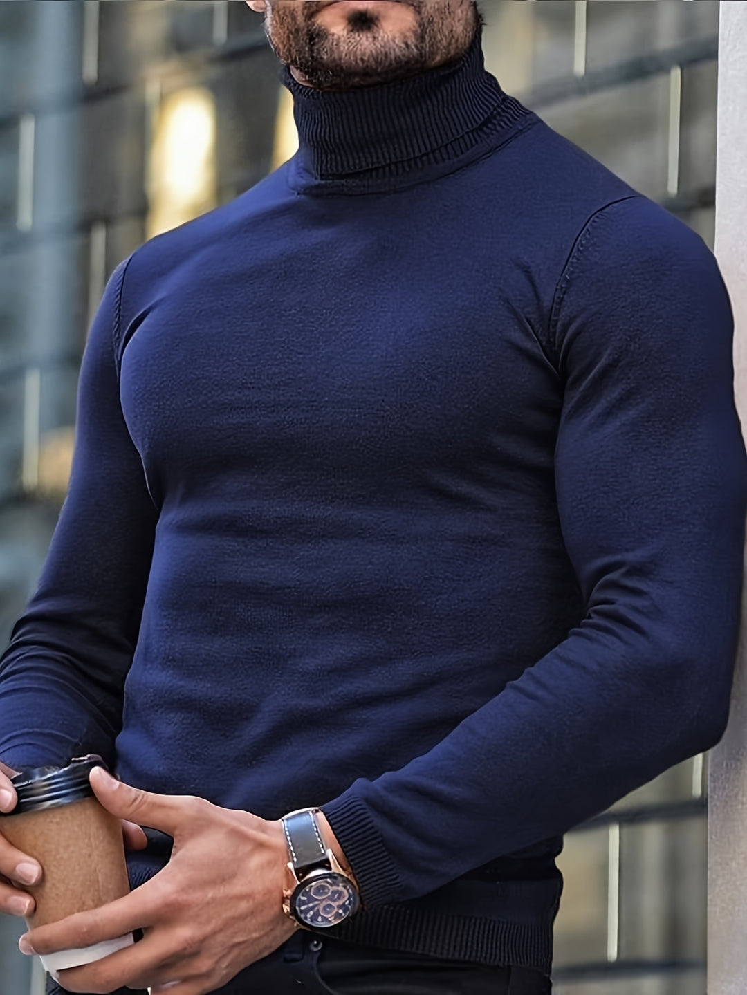 Lachlan | Refined High-Neck Sweater