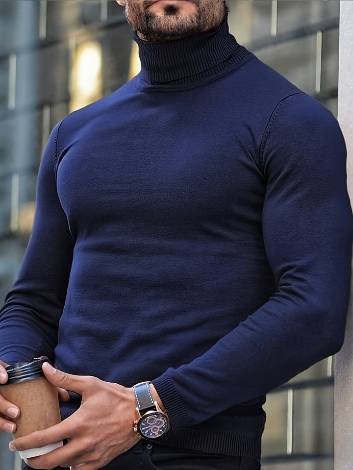 Lachlan | Refined High-Neck Sweater