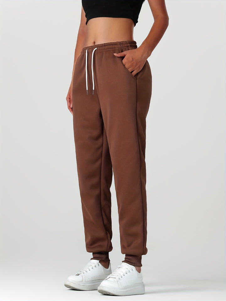 Heather | Cozy Cuffed Lounge Joggers