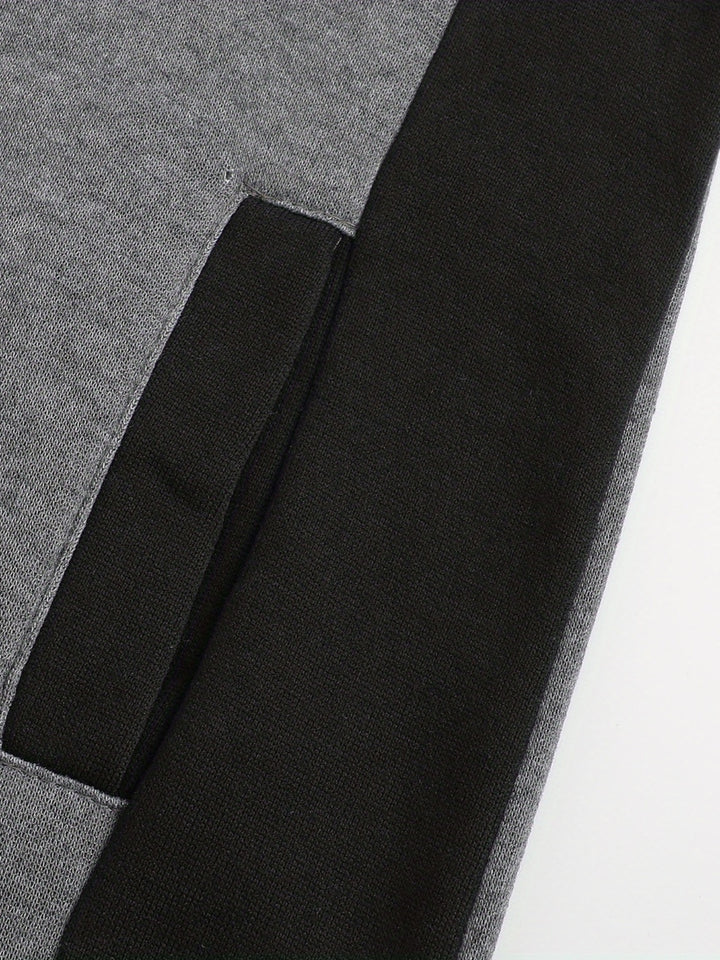 Carter | Color Block Zip-Up Hooded Jacket