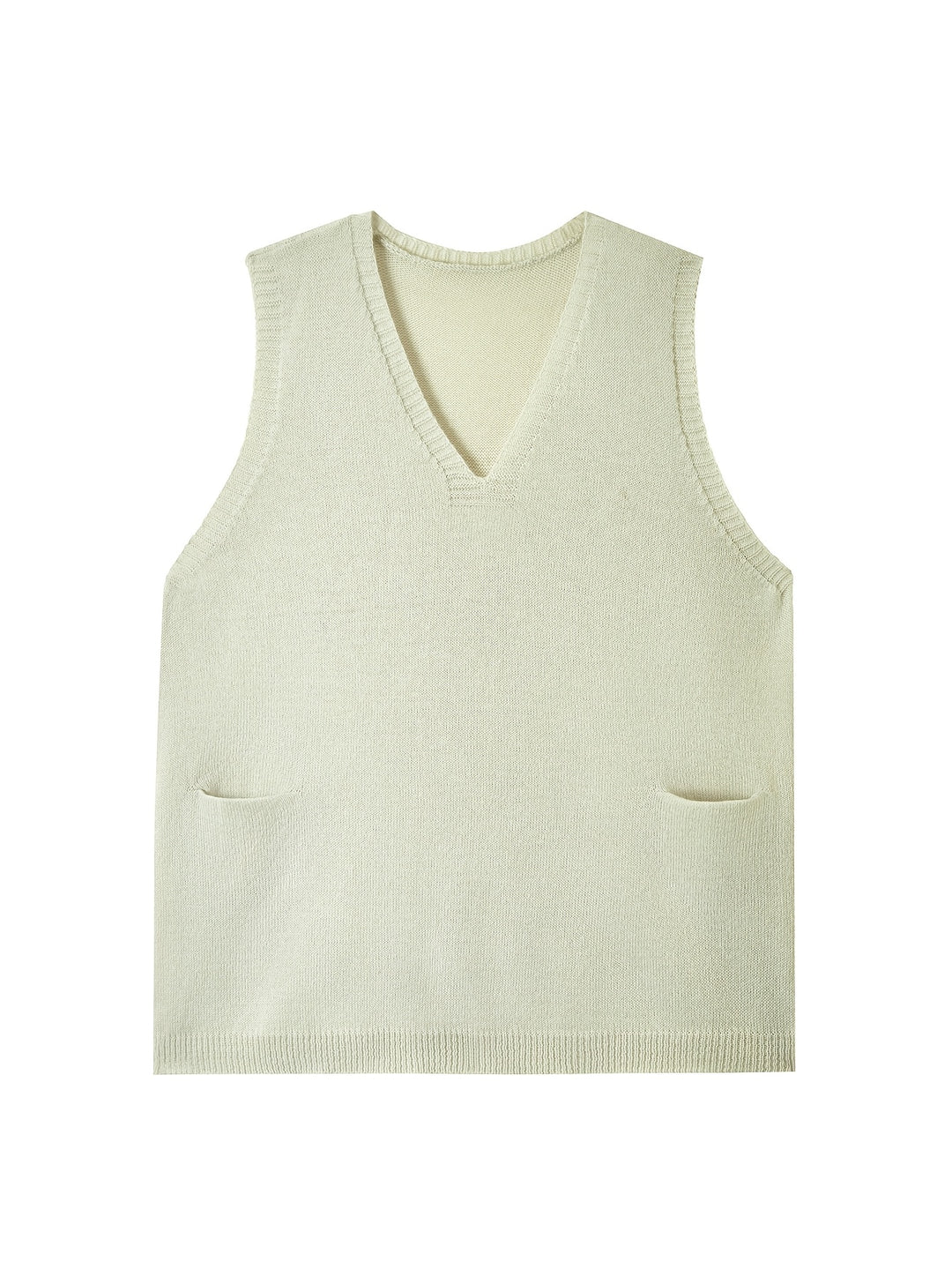 Iris | Relaxed V-Neck Vest