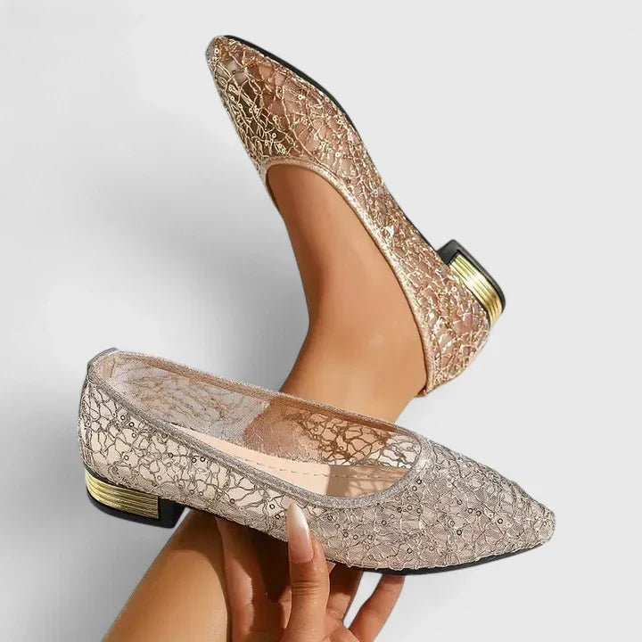 Isadora | Elegant Pointed-Toe Flats