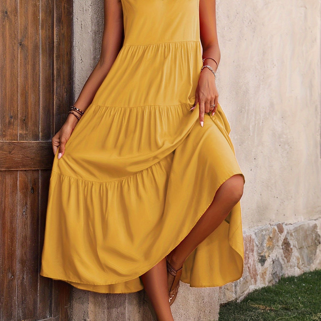 Marlena | Flowing Tiered Maxi Dress