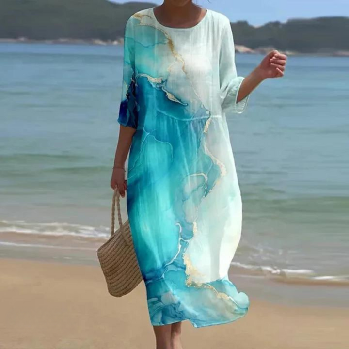 Miranda | Elegant Floral Summer Dress