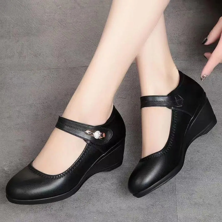 Monica | Classic Mid Heel Comfort Shoes