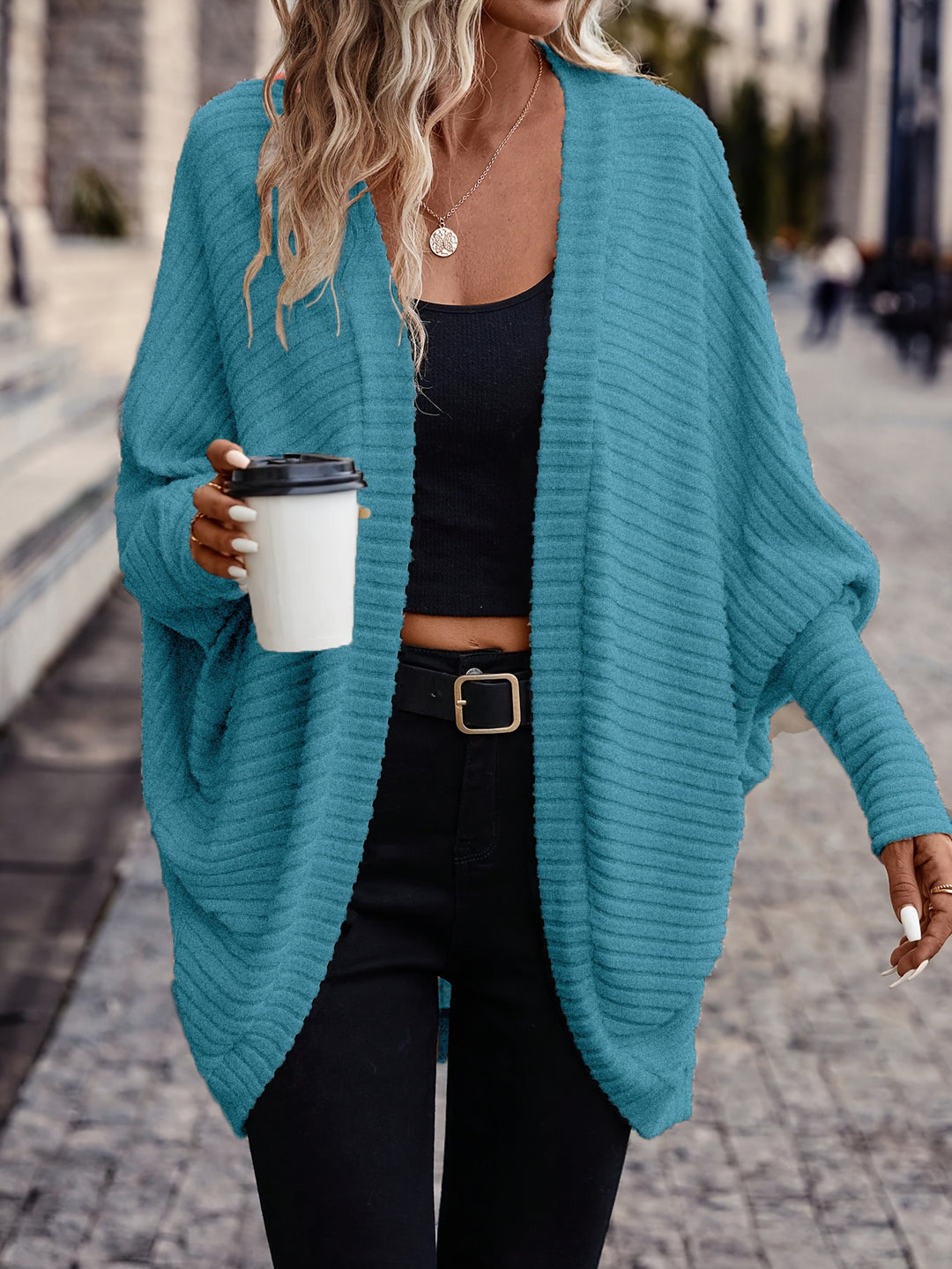 Patricia | Relaxed Open-Front Cardigan