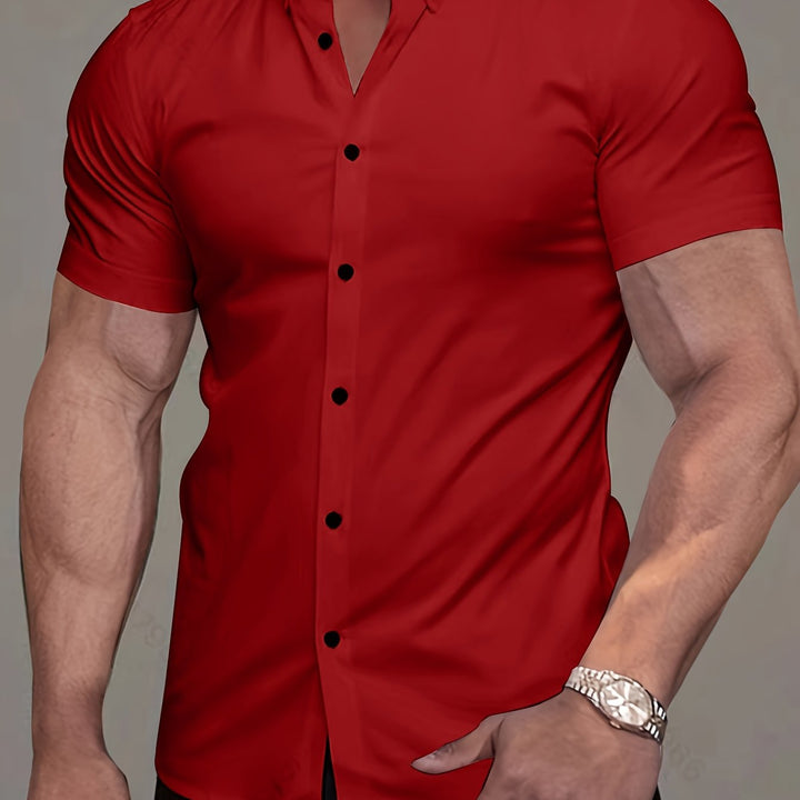 Lucas | Refined Short-Sleeve Button Shirt