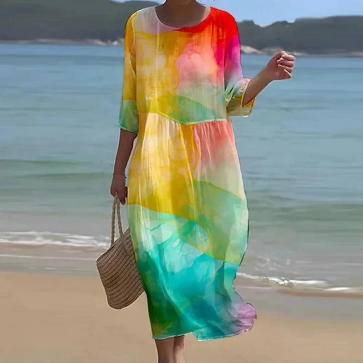 Miranda | Elegant Floral Summer Dress