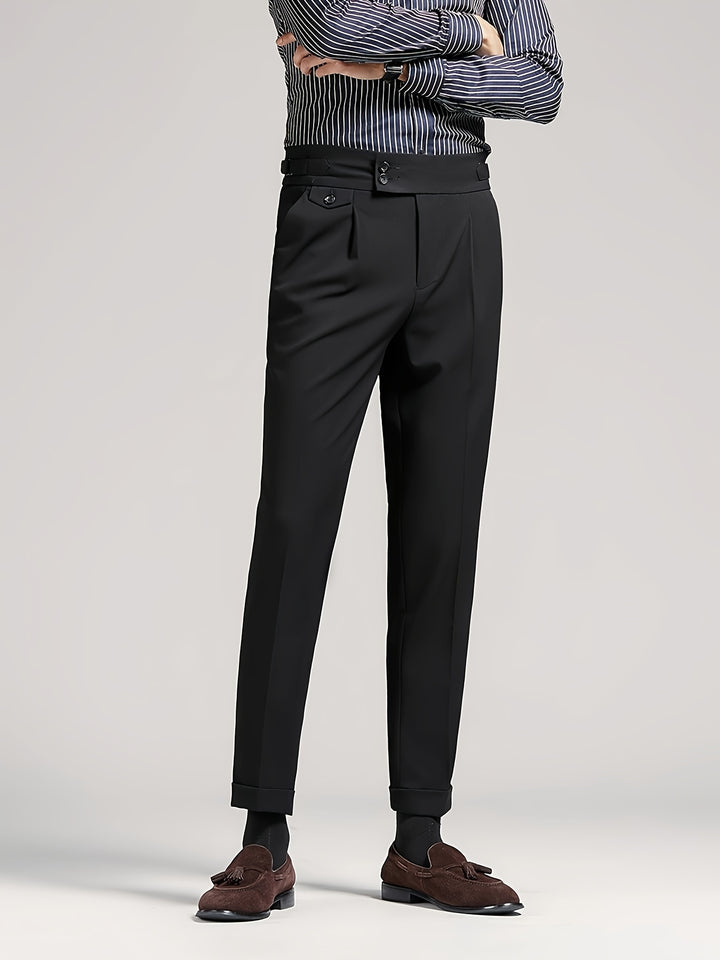Ellis | Tailored Single-Pleat Trousers
