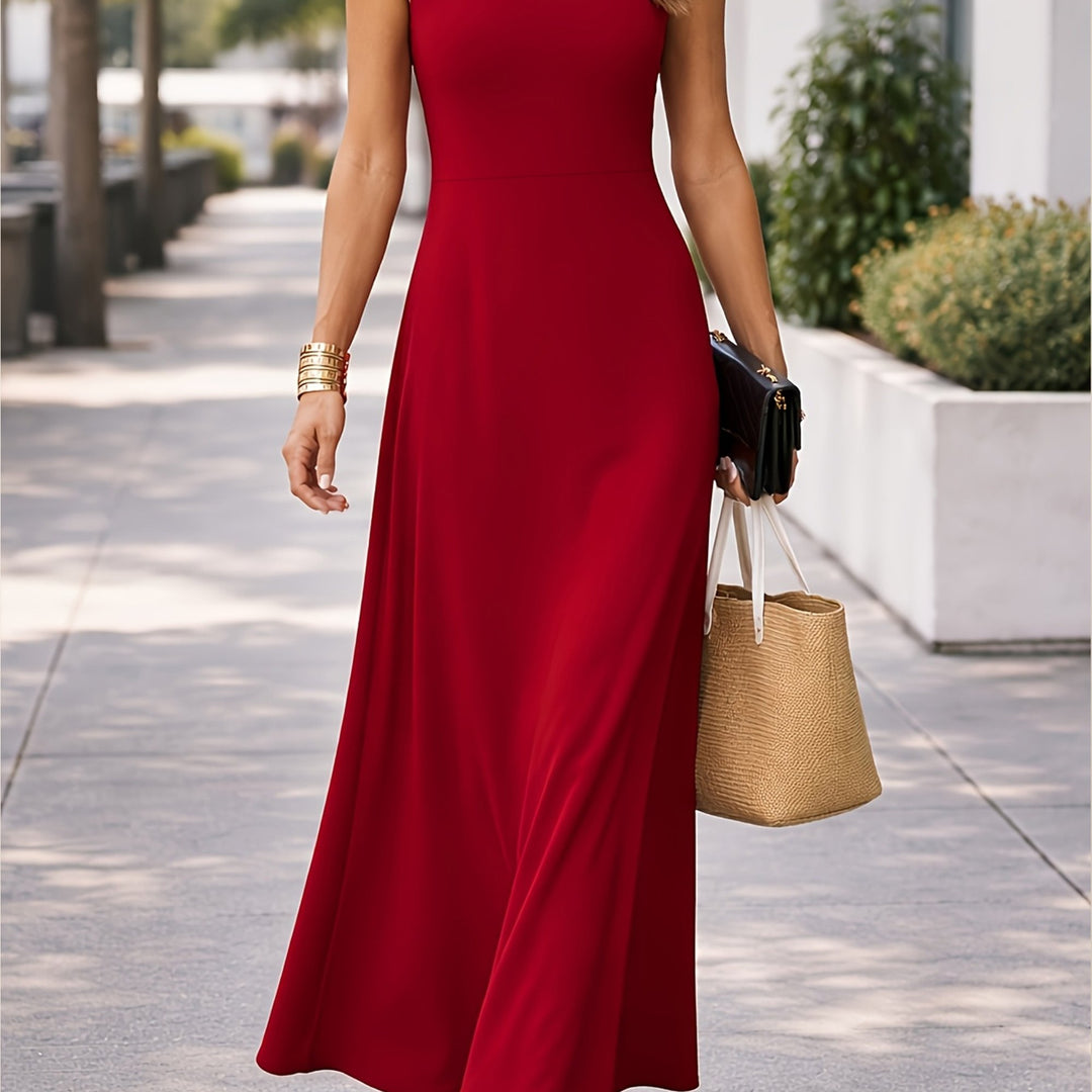 Loretta | Sleeveless Flowing Maxi Dress