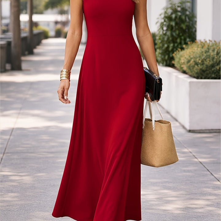 Loretta | Sleeveless Flowing Maxi Dress