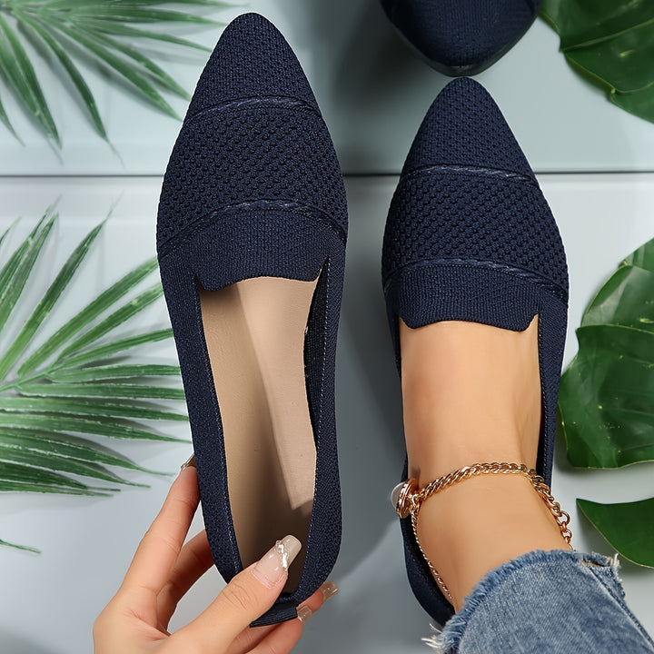 Delia | Pointed Comfort Flats