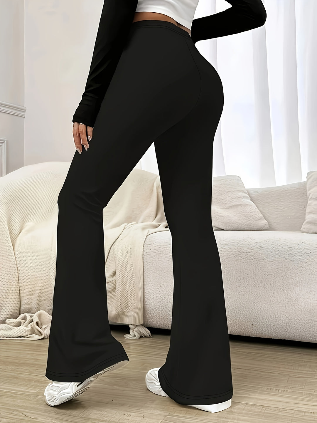 Odile | High-Waist Flared Pants
