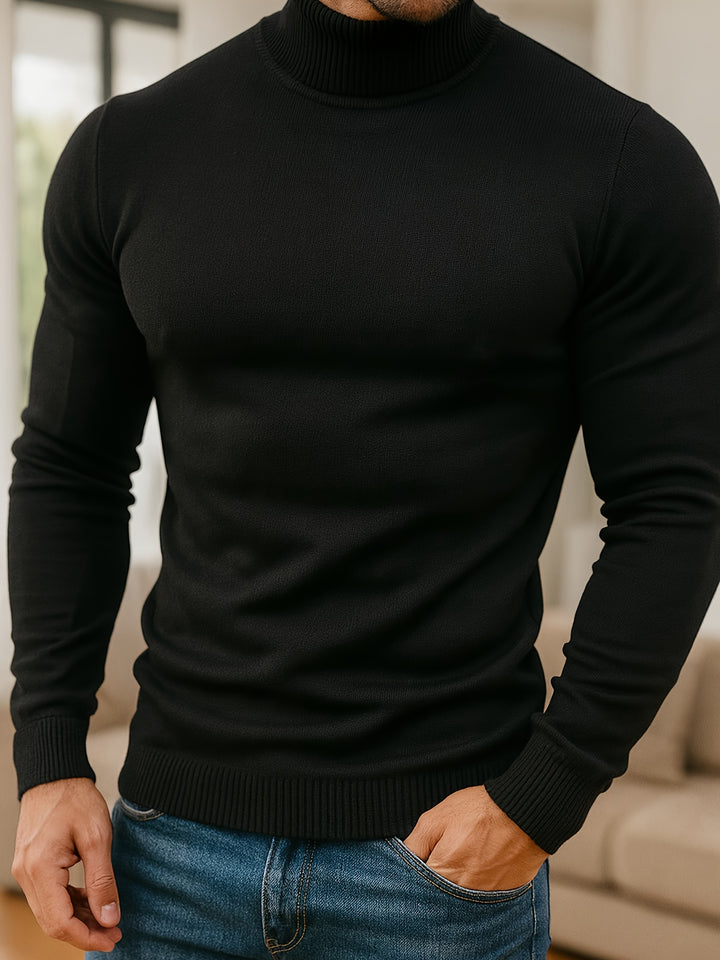 Harvey | Refined High-Neck Sweater