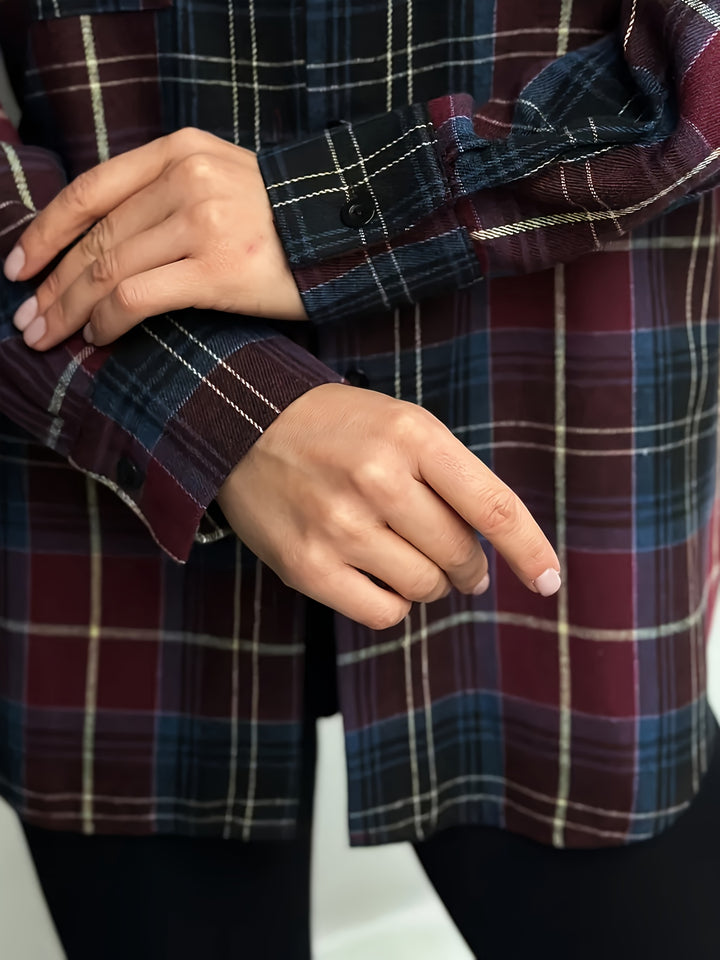 Lorelei | Relaxed Checkered Shirt