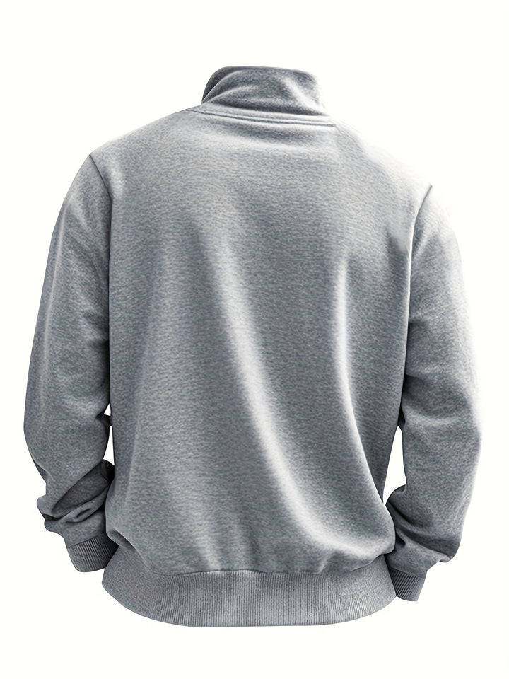 Donovan | Half-Zip Stand-Collar Pullover