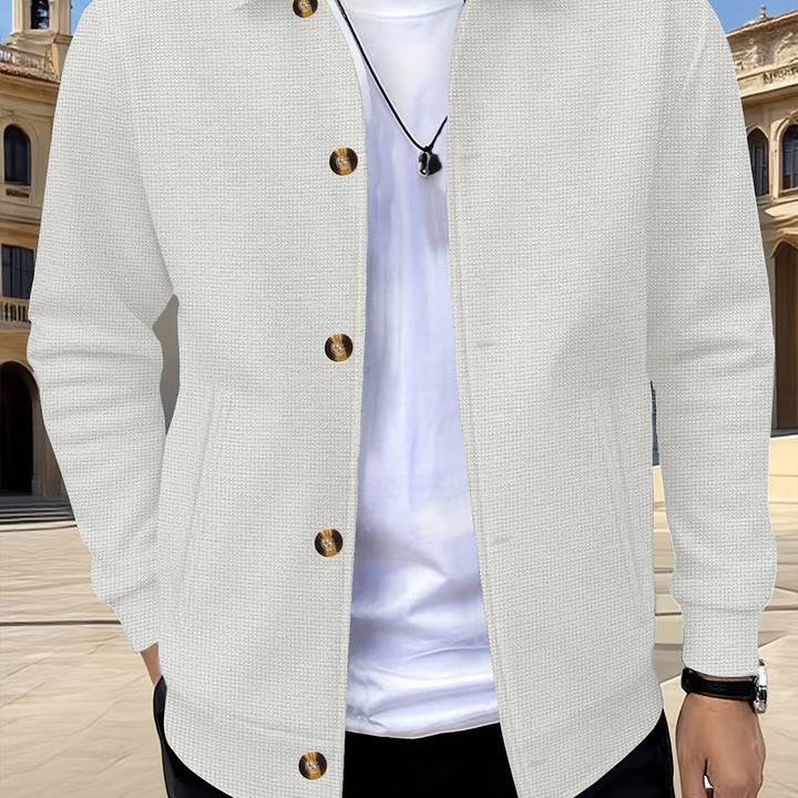Camden | Textured Button-Up Overshirt