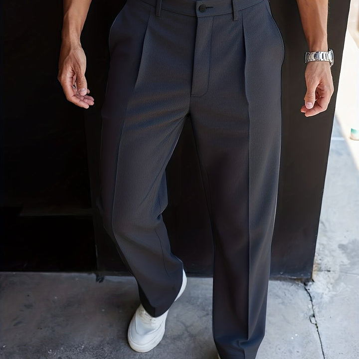 Jonathan | Tailored Straight-Leg Trousers