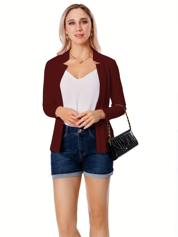 Yvonne | Open-Front Longline Jacket