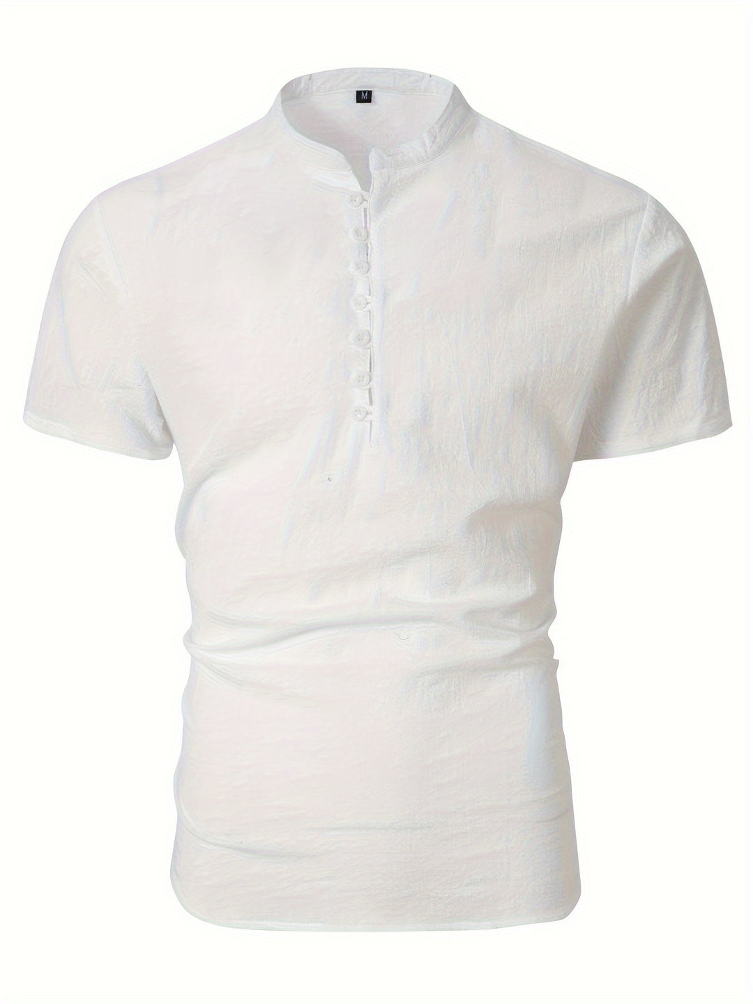 Elliot | Relaxed Stand-Collar Shirt