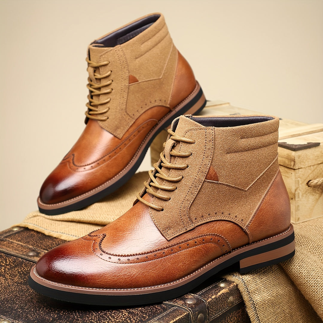Maurice | Classic Brogue Ankle Boots