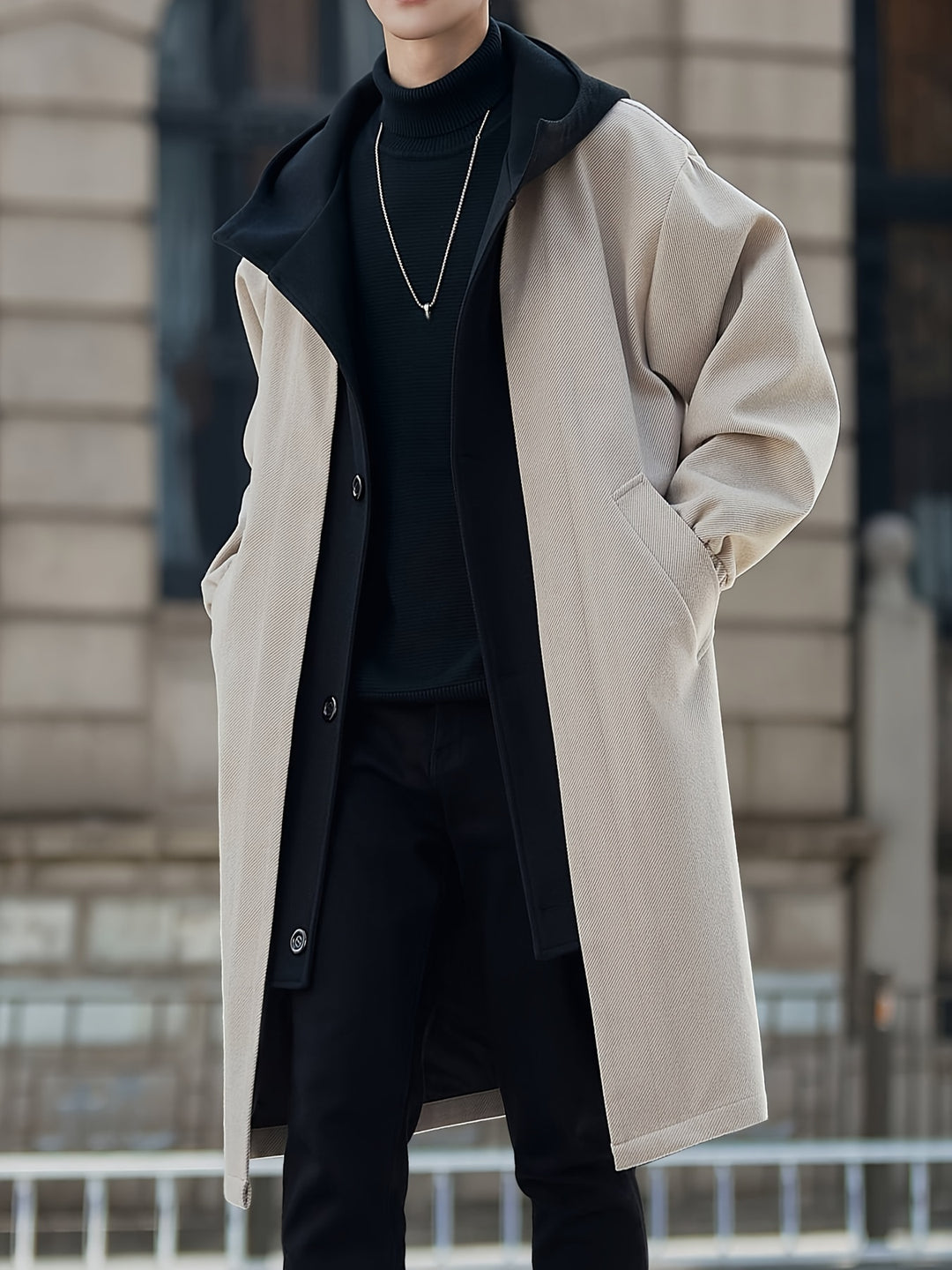 Calloway | Layered Mid-Length Coat