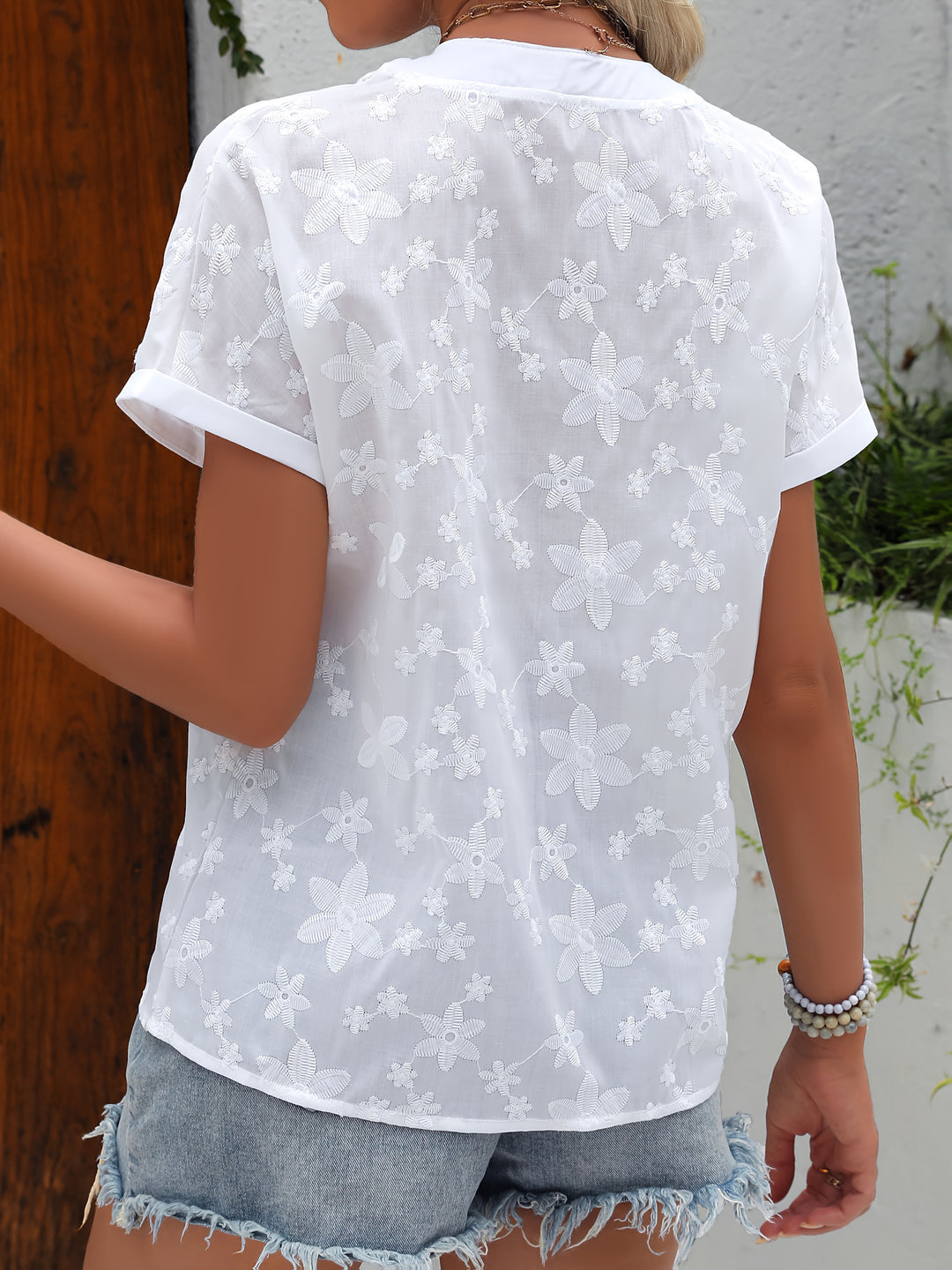 Miriam | Floral V-Neck Blouse