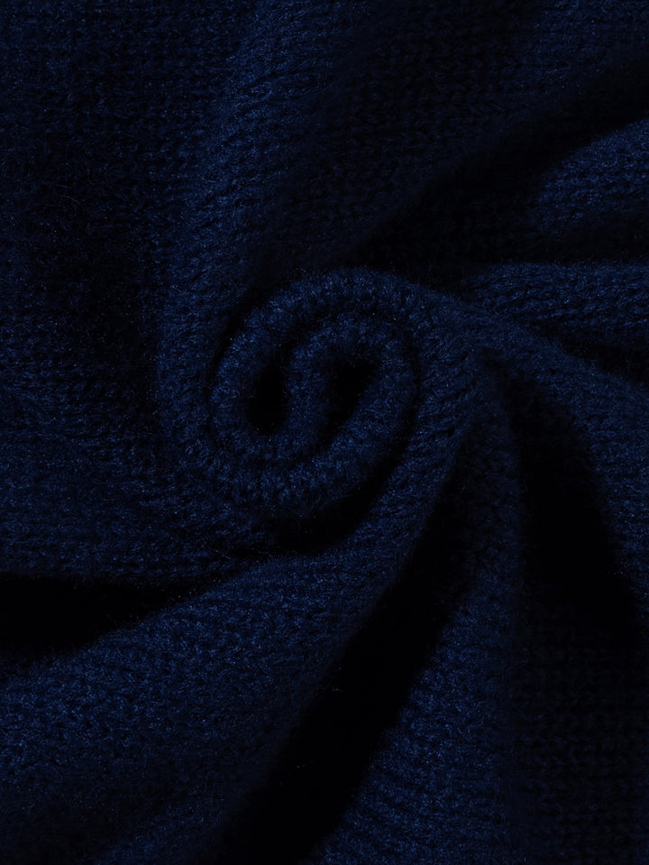 Rory | Colour-Block Cable Knit Sweater