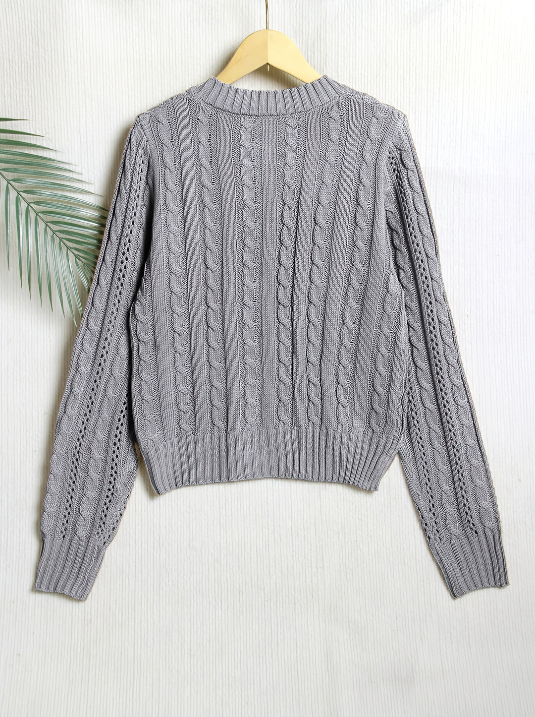 Rosalind | Classic Cable-Knit Cardigan
