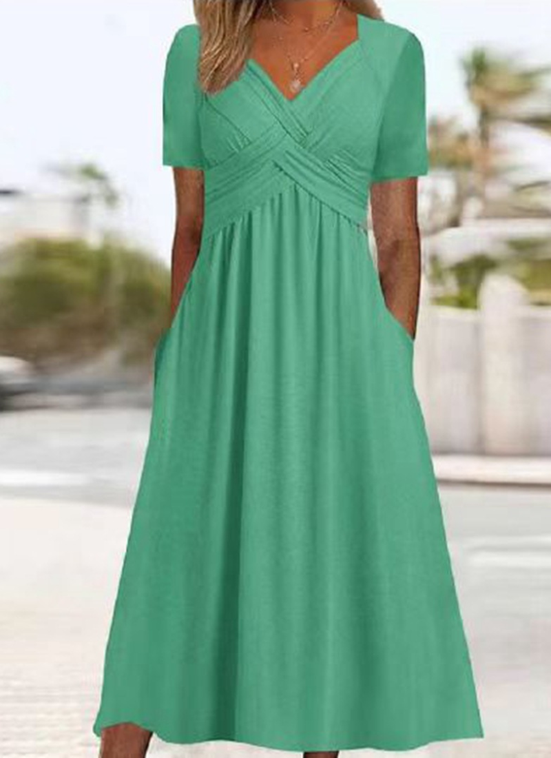 Monic | Classic Crossover Everyday Dress