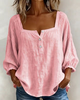Florence | Relaxed Square-Neck Blouse
