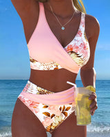 Vivienne | Floral Cut Out Bikini Set