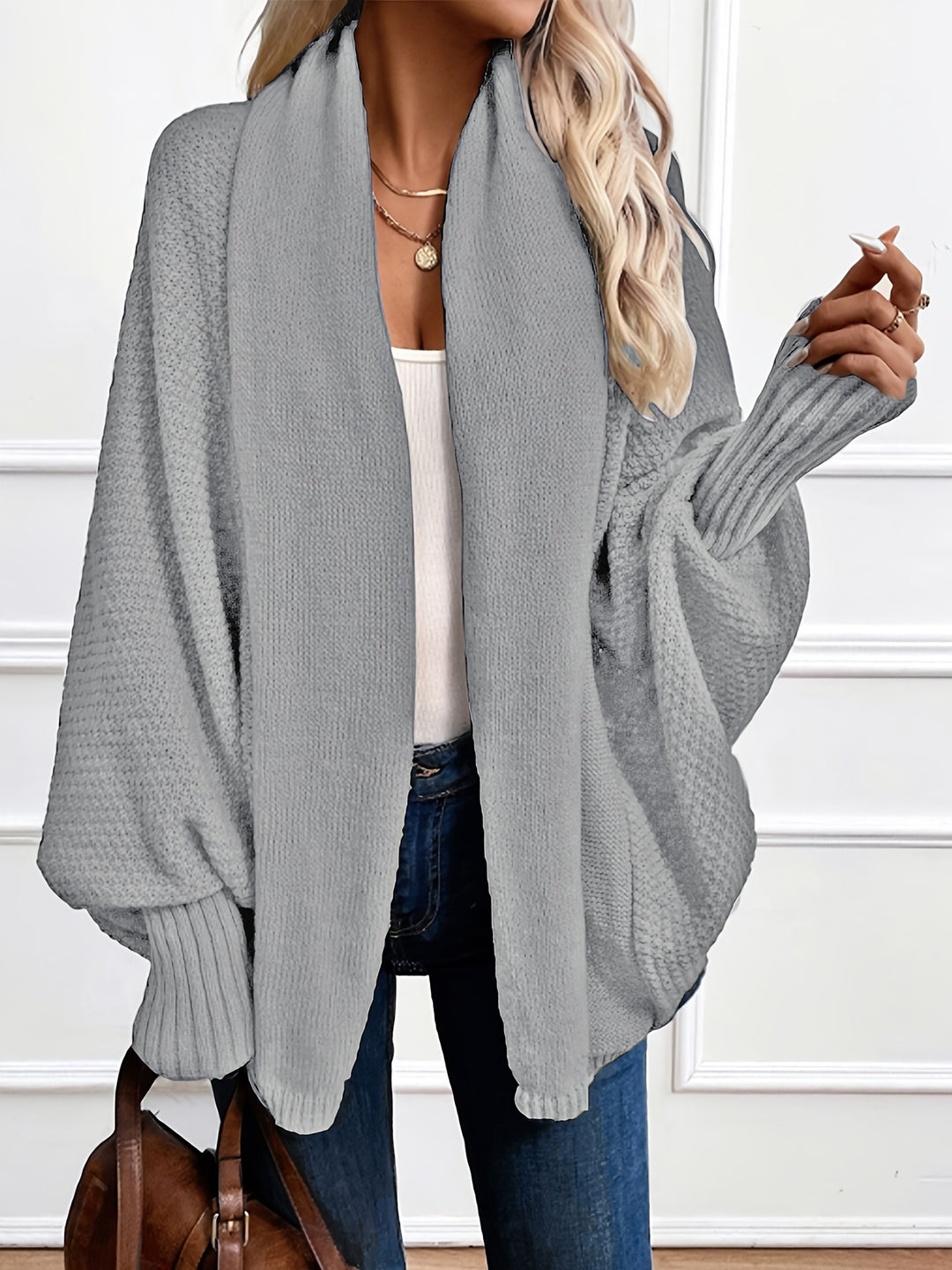 Adelaide | Relaxed Shawl-Collar Cardigan