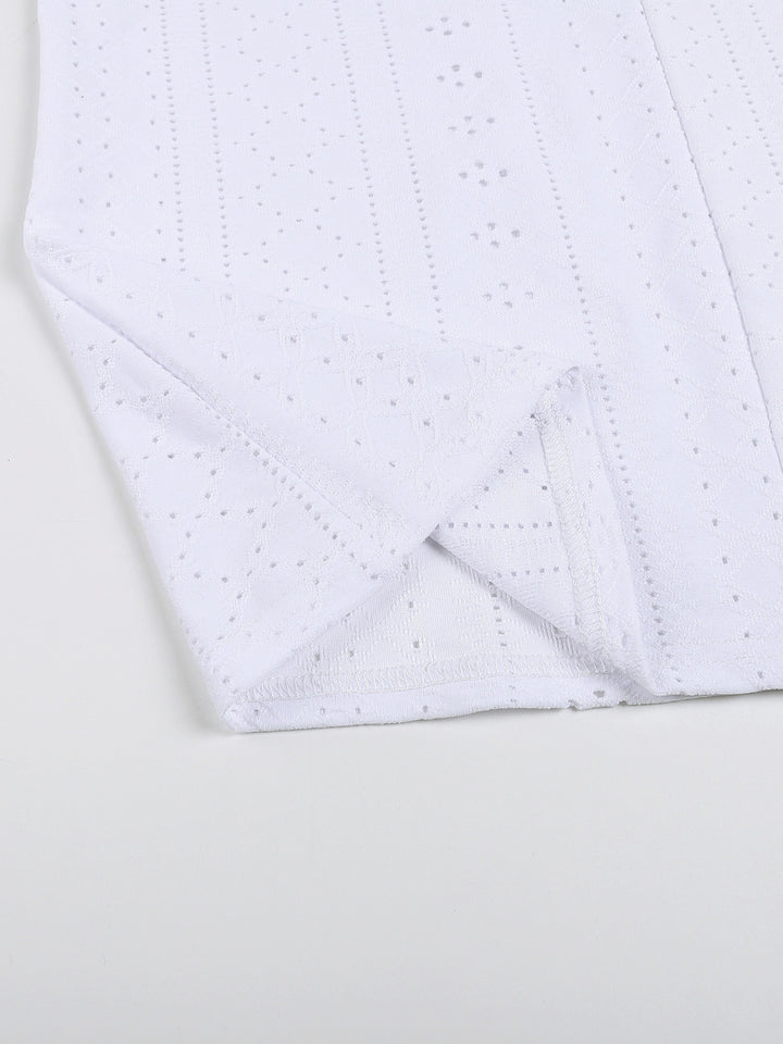 Juniper | Eyelet Sleeveless Tank Top