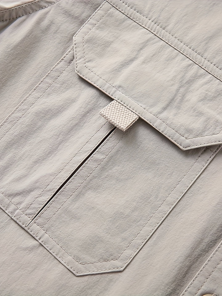Damon | Rugged Multi-Pocket Utility Shirt