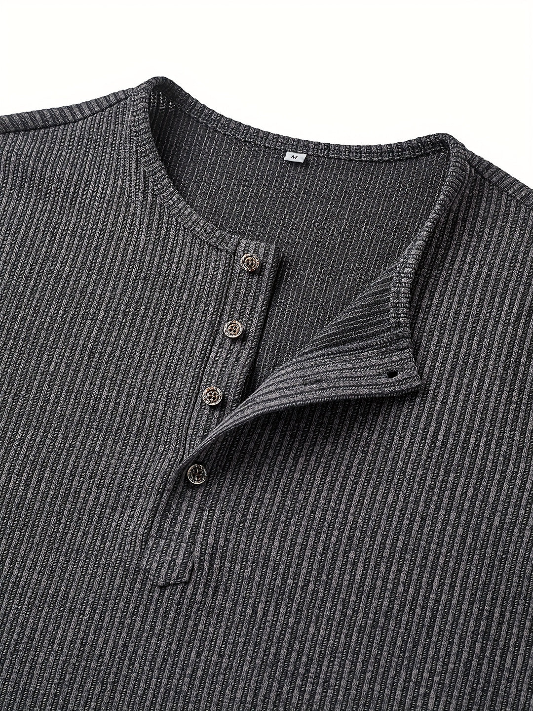 Callahan | Ribbed Long-Sleeve Henley