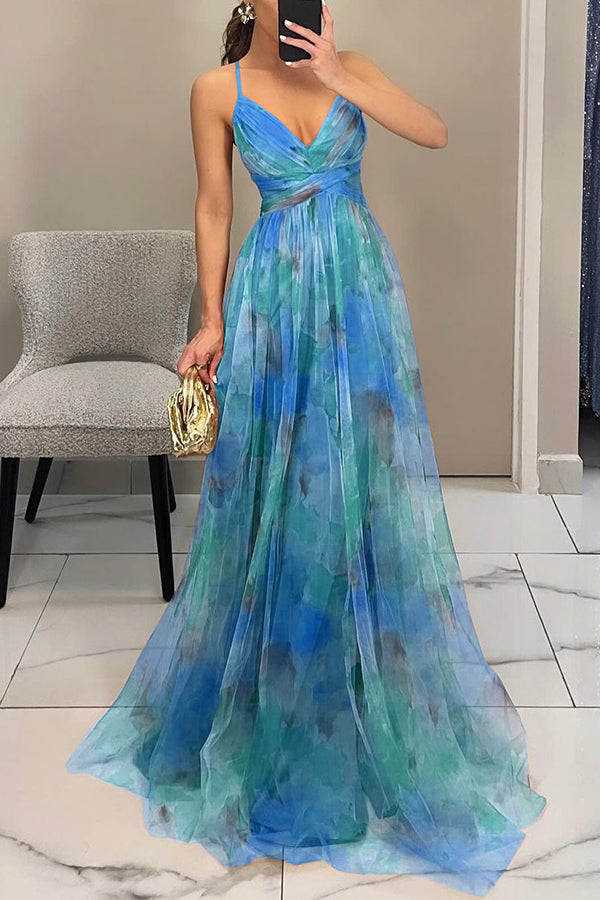 Giselle | Elegant Flowing Maxi Dress