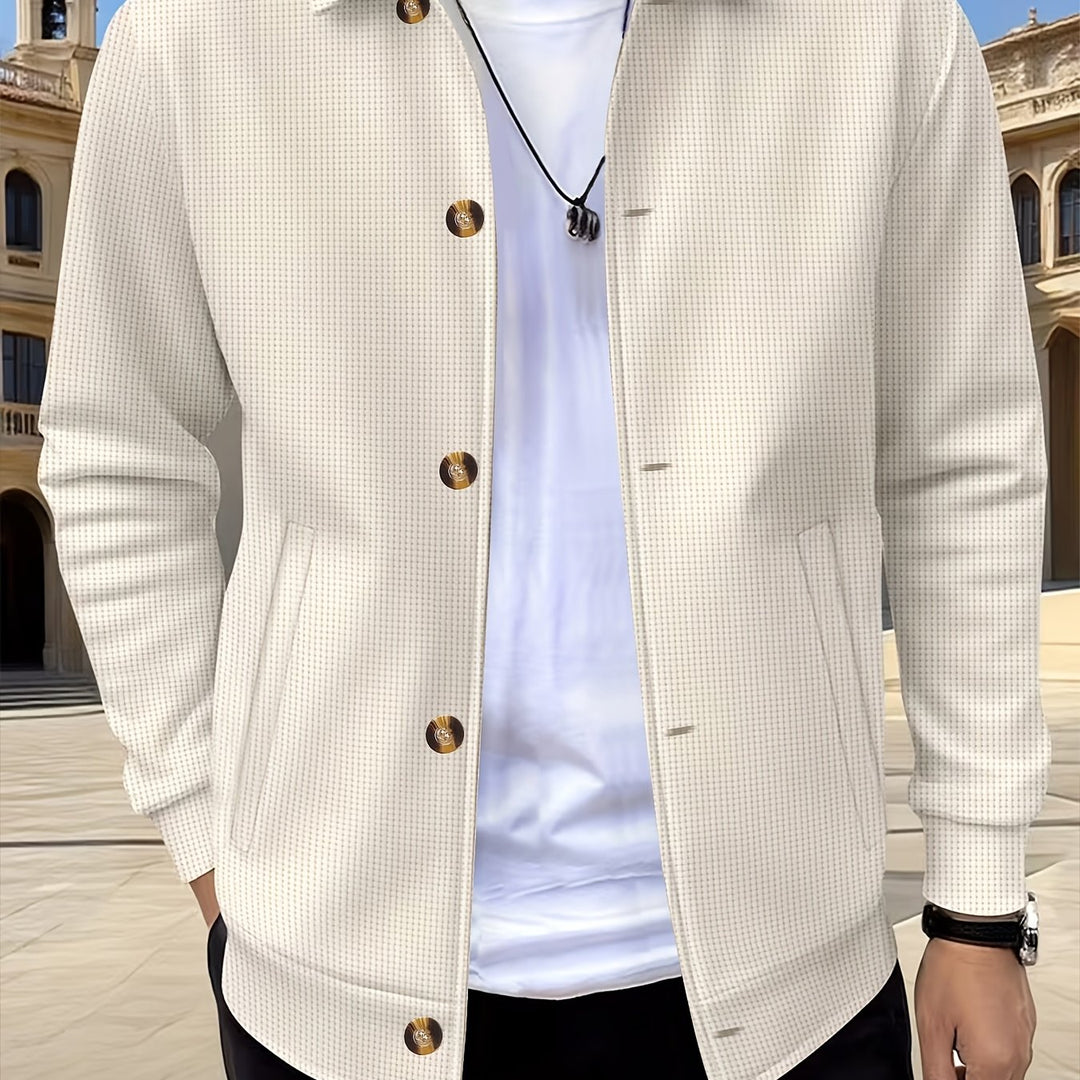 Camden | Textured Button-Up Overshirt
