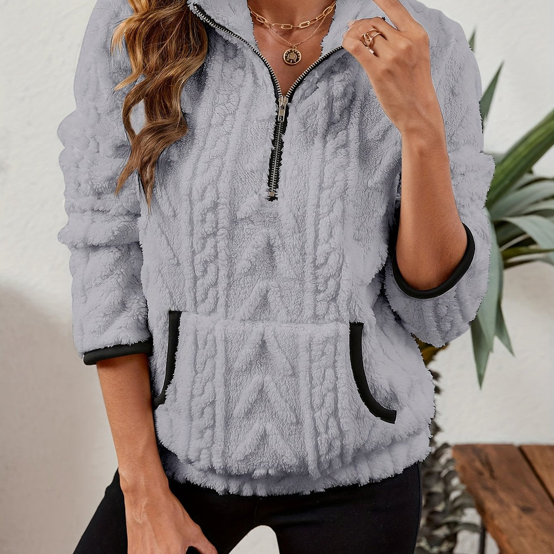 Regina | Cozy Half-Zip Pullover