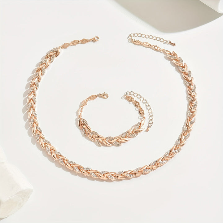 Emma | Crystal Fishtail Jewellery Set
