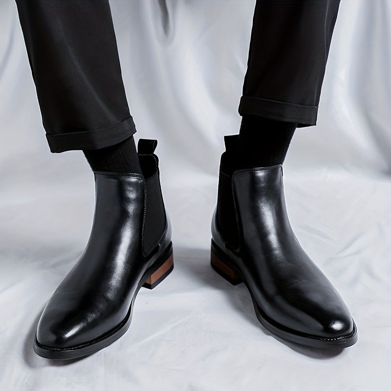 Camden | Refined Pointed-Toe Chelsea Boots