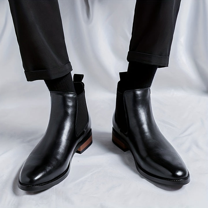 Camden | Refined Pointed-Toe Chelsea Boots