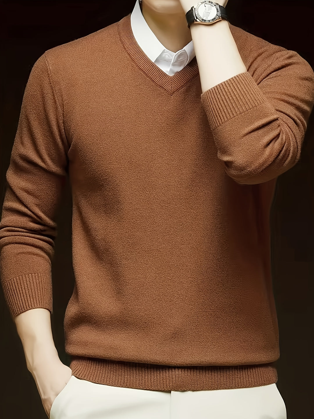 Vincent | Refined V-Neck Sweater