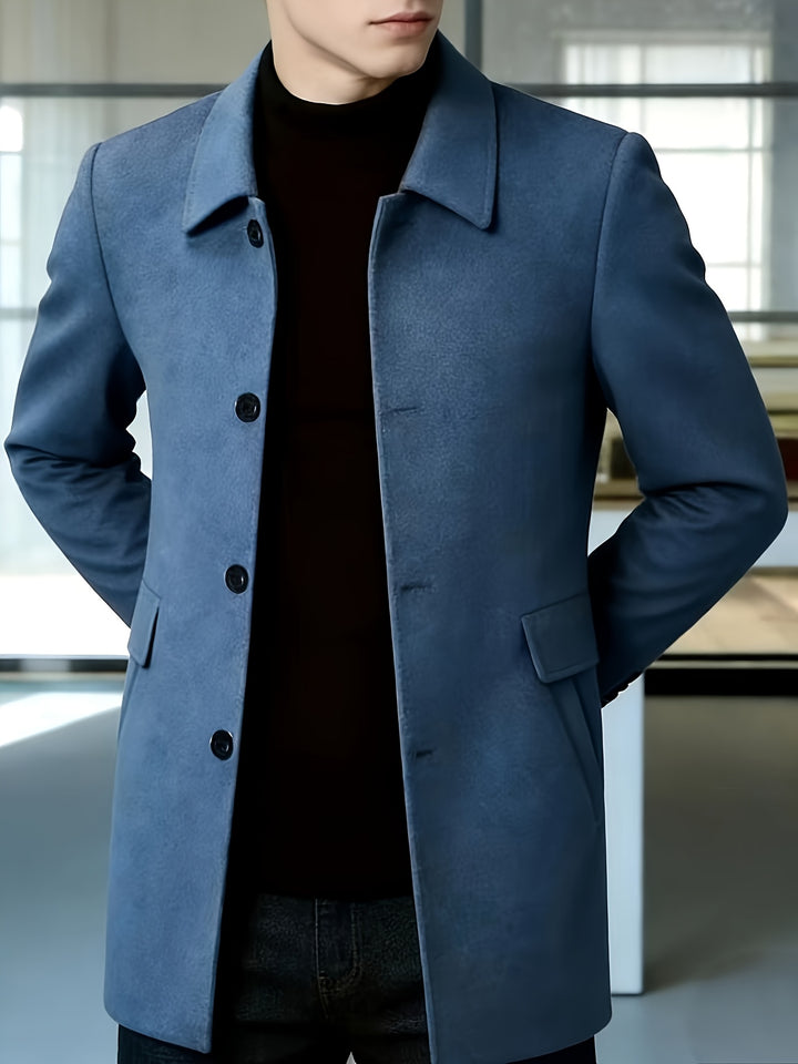 Anthony | Refined Single-Breasted Coat