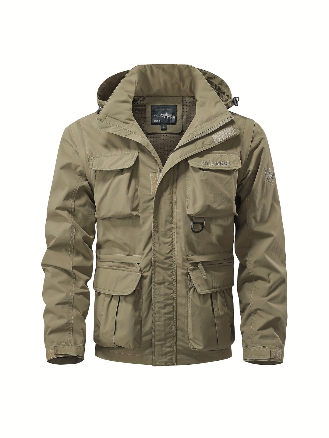 Griffin | Adventure-Ready Hooded Cargo Jacket